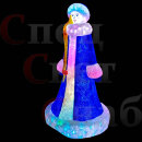 Ростовая фигура светодиодная «Снегурочка» 1.7м 1
