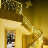 Светодиодная бахрома теплая белая в бобине 25 м. (27 м.) 0,6 м