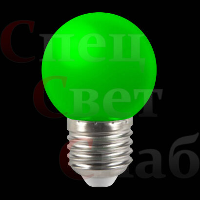 Лампочка Белт Лайт (зелёная) E 27 IP65 2W