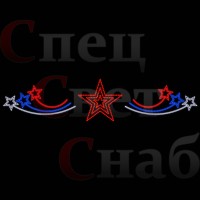 Перетяжка светодиодная уличная "Звезда России" взлет